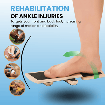 SteadyStep 2.0 Balance Board - Retrain The Reflex That Catches Your Ankle