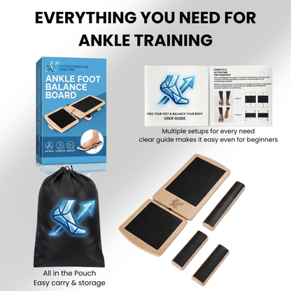 SteadyStep 2.0 Balance Board - Retrain The Reflex That Catches Your Ankle
